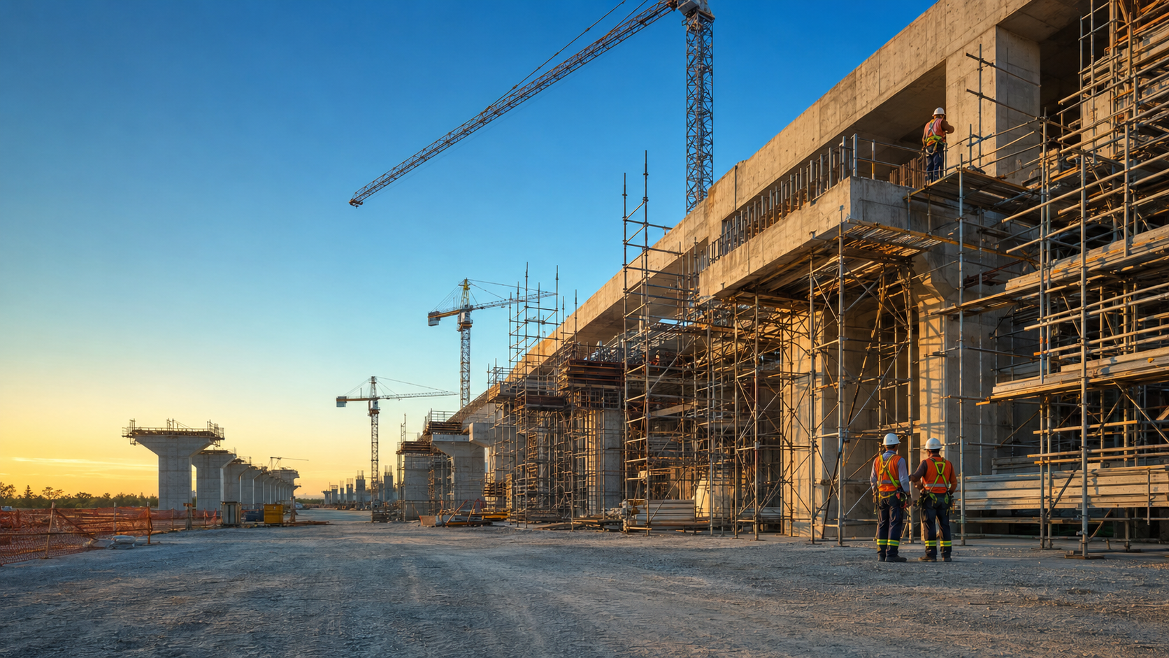 Construção de Macrodrenagem